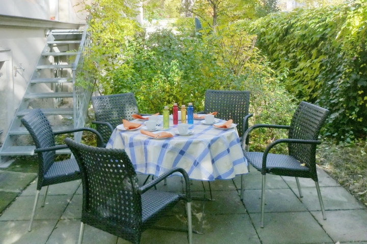 Sitzplatz im Garten Foto 2